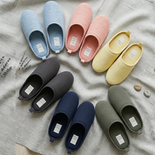 リネン ルームシューズ MOKU