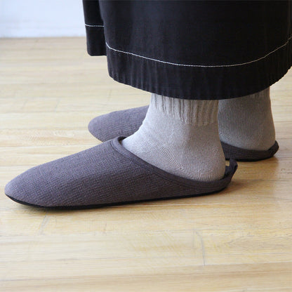 リネン ルームシューズ MOKU