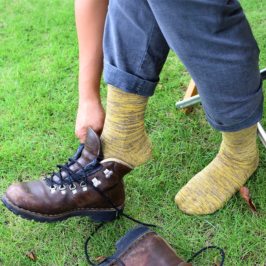 今治タオル屋さんが作った 靴下 MOKU SOCKS