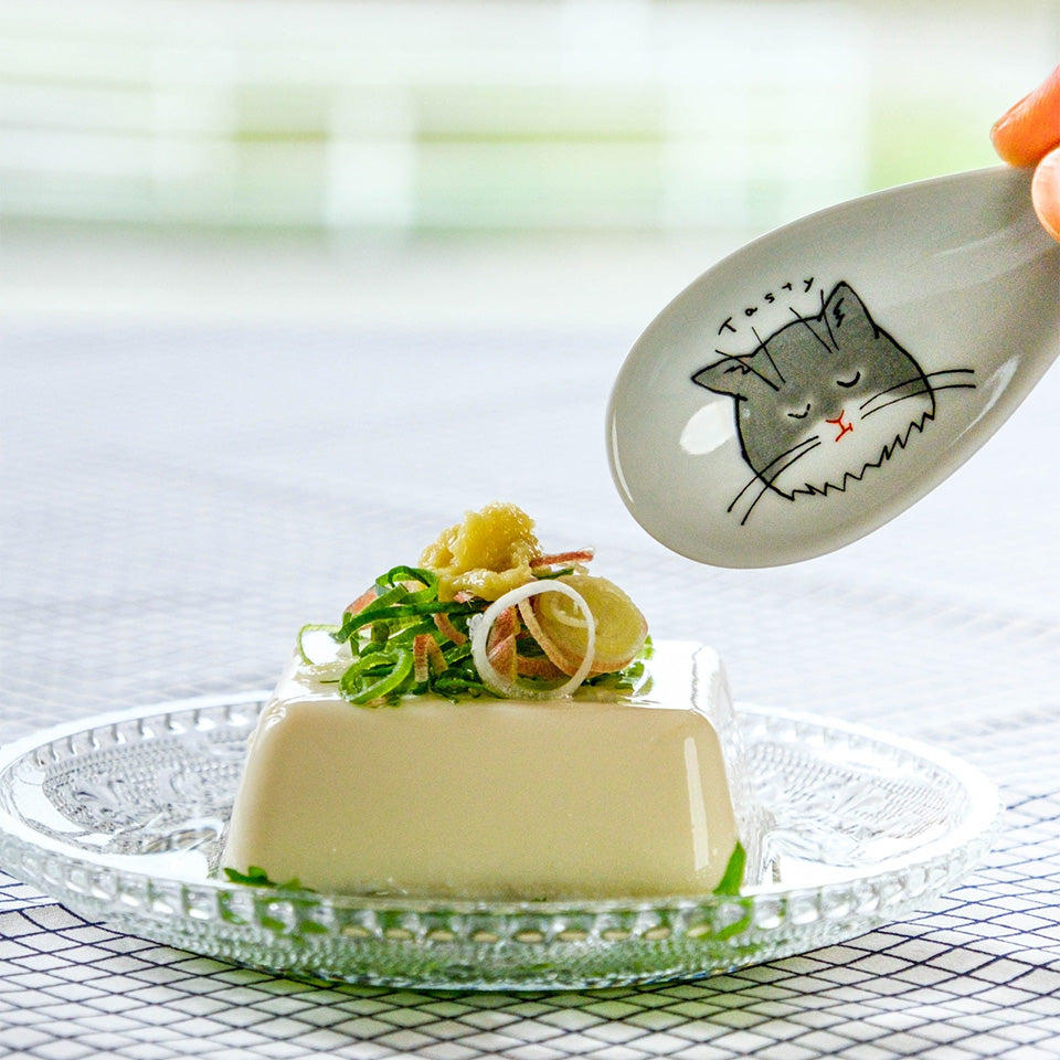 ネコジェラシーレンゲ スプーン 猫柄 ねこ 九谷焼 KUTANI SEAL クタニシール