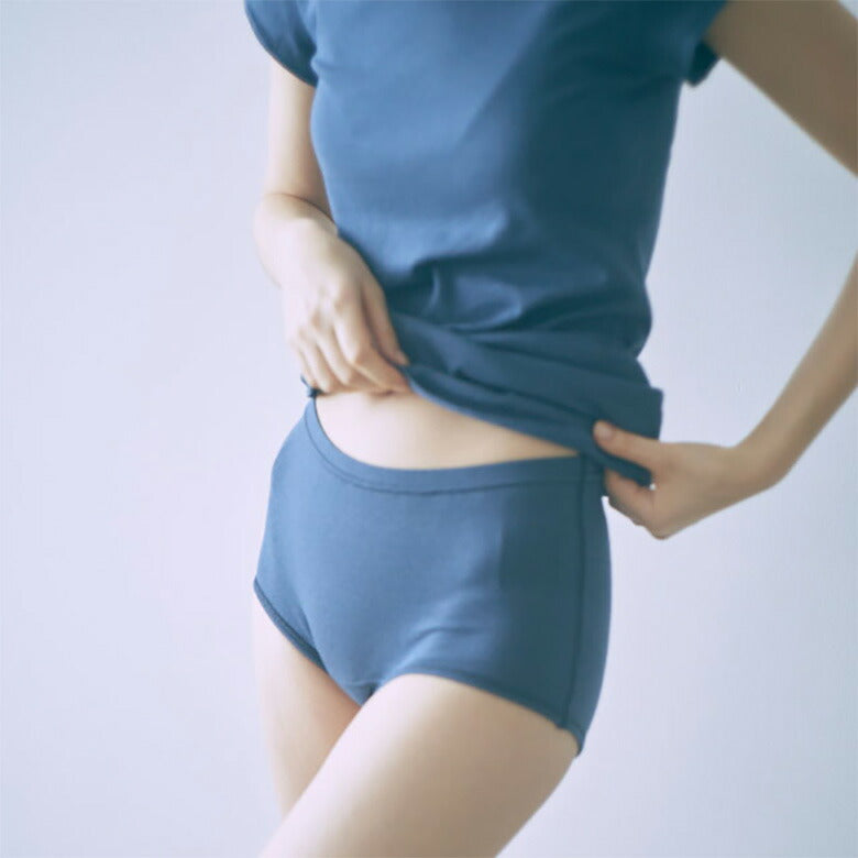 大人女性のコットンシルク ショーツ ストレッチ インナー レディース