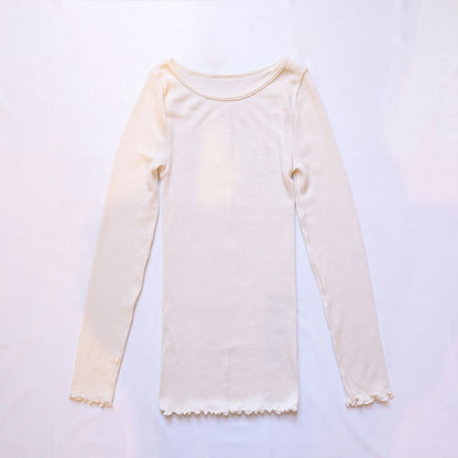 あったかメリノウール インナー 長袖 レディース me.