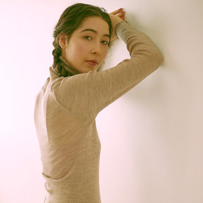 メリノウール タートルネックインナー me.