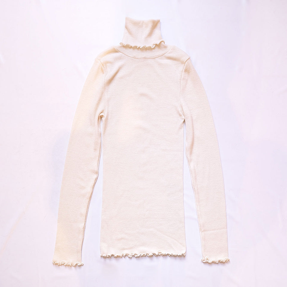 メリノウール タートルネックインナー me.