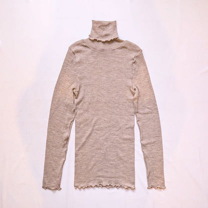 メリノウール タートルネックインナー me.