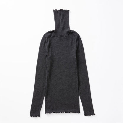 メリノウール タートルネックインナー me.