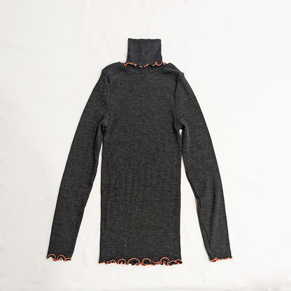 メリノウール タートルネックインナー me.