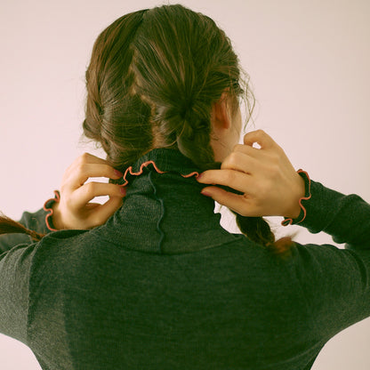 メリノウール タートルネックインナー me.