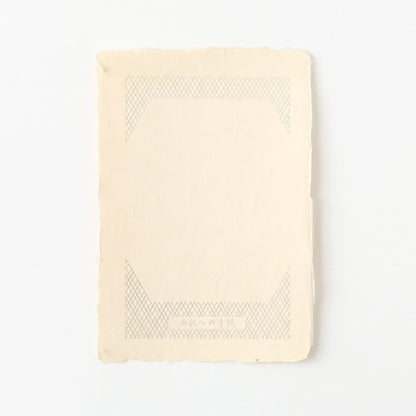 ブック型 思い出ノート メッセージカード 名尾手すき和紙 milepaper book