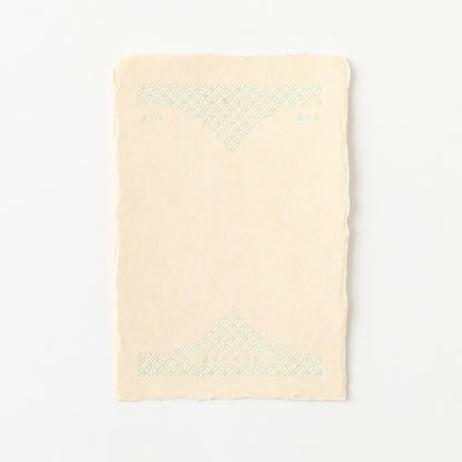ブック型 思い出ノート メッセージカード 名尾手すき和紙 milepaper book