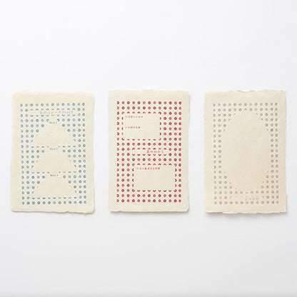 ブック型 思い出ノート メッセージカード 名尾手すき和紙 milepaper book