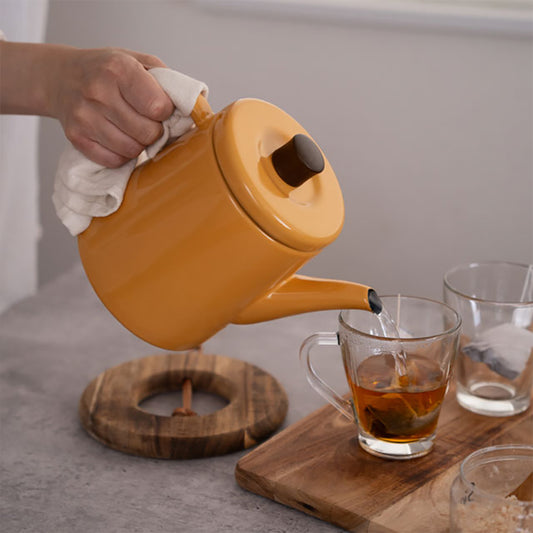 野田琺瑯 ポトル やかん ポット 1.5L ケトル IH ガス 直火 ホーロー