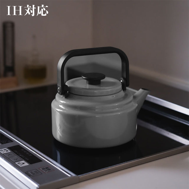 野田琺瑯 アムケトル やかん IH ガス 直火 ホーロー