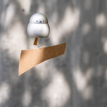 真鍮の風鈴 シマエナガ 能作