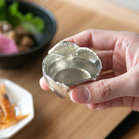 錫のぐい呑み 黒部ダム 酒器 猪口 グラス 能作