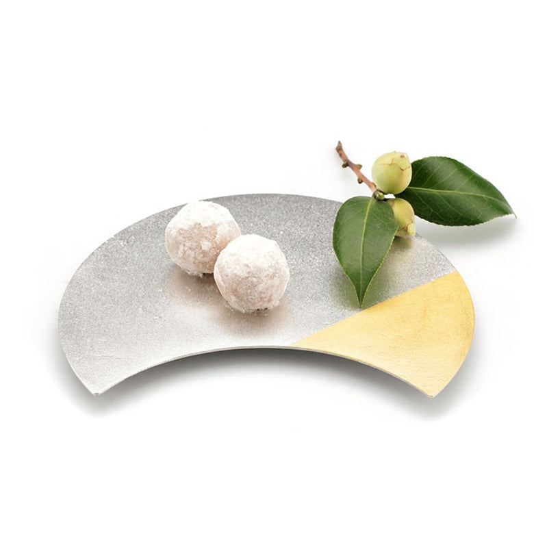 能作 月のうつわ 皿 金箔