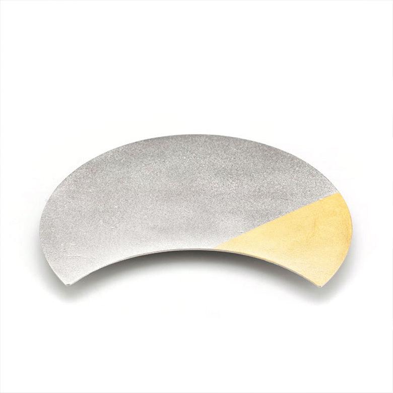 能作 月のうつわ 皿 金箔