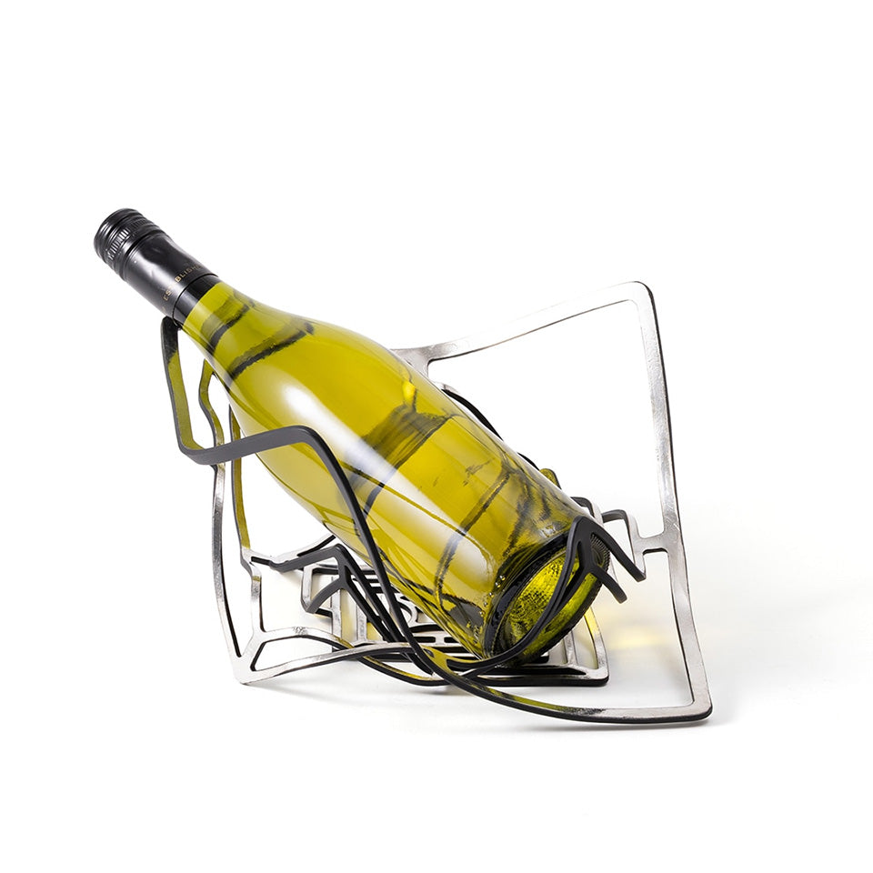 能作 KAGO リバーシブルブラック スクエア 手で曲げて形が変えられる錫