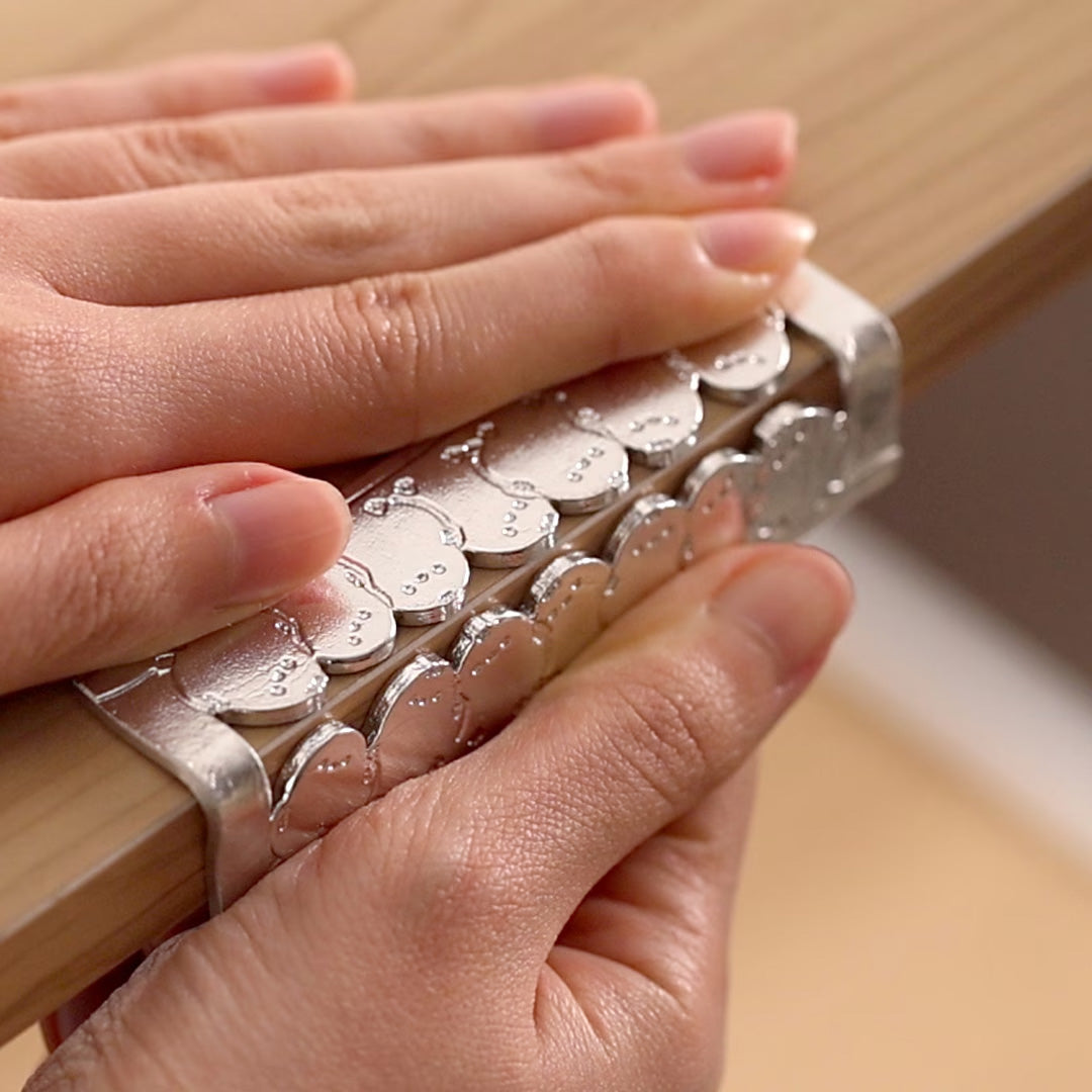 錫製 カトラリーレスト シマエナガ 2個 桐箱入 能作