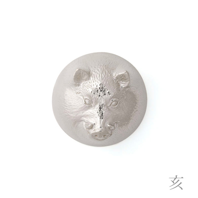 干支ぐい呑 錫100％ 酒器 お猪口 年賀 正月 縁起物 能作 FOUR SEASONS