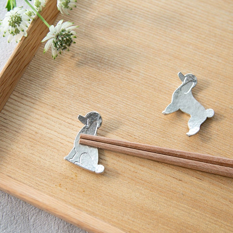 自分で鎚目をつける体験キット 箸置き 5個入り 能作