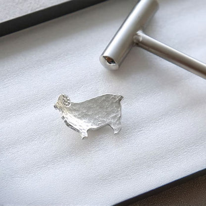 自分で鎚目をつける体験キット 箸置き 5個入り 能作