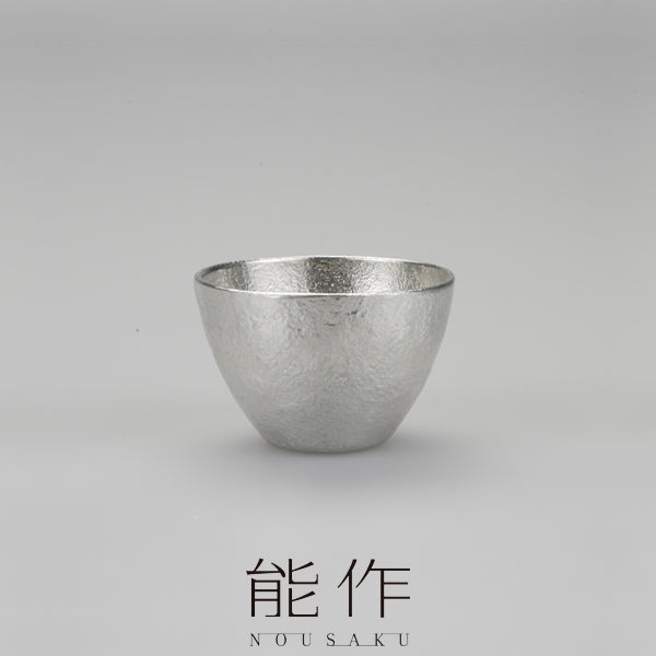 能作(NOUSAKU)シルバーボウル 錫100% 説明書・箱付き ぐい呑み - 90cc 錫100％の器 酒器 茶器 食器 能作 FOUR SEASONS FOR