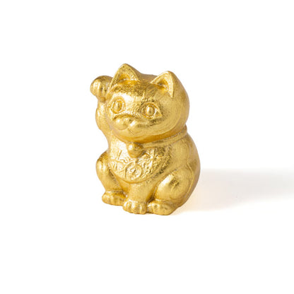 錫（すず）の招き猫 能作