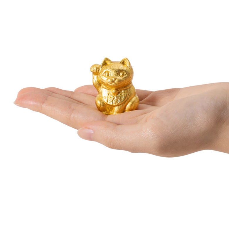 錫（すず）の招き猫 能作