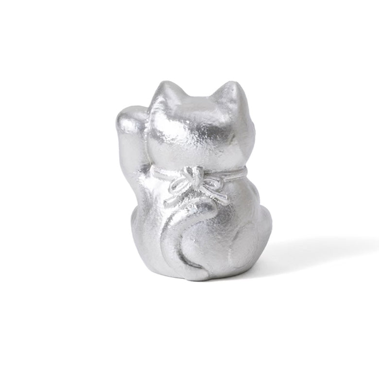錫（すず）の招き猫 能作