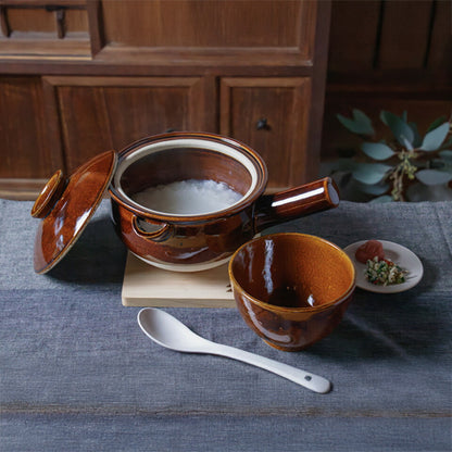 かもしか道具店 ほっこりおかゆの鍋 土鍋