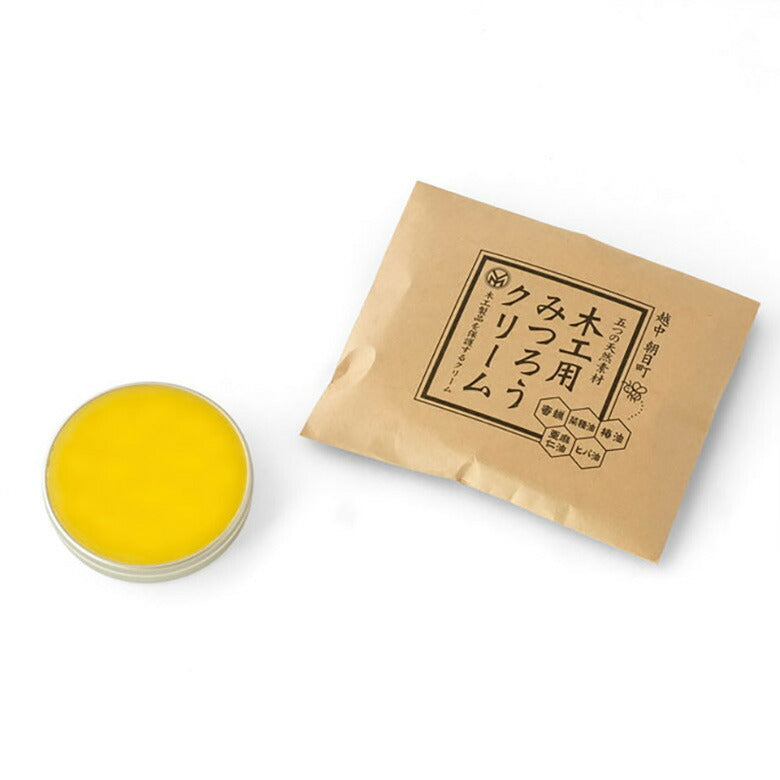みつろうクリーム 木工用 蜜蝋 ワックス 尾山製材