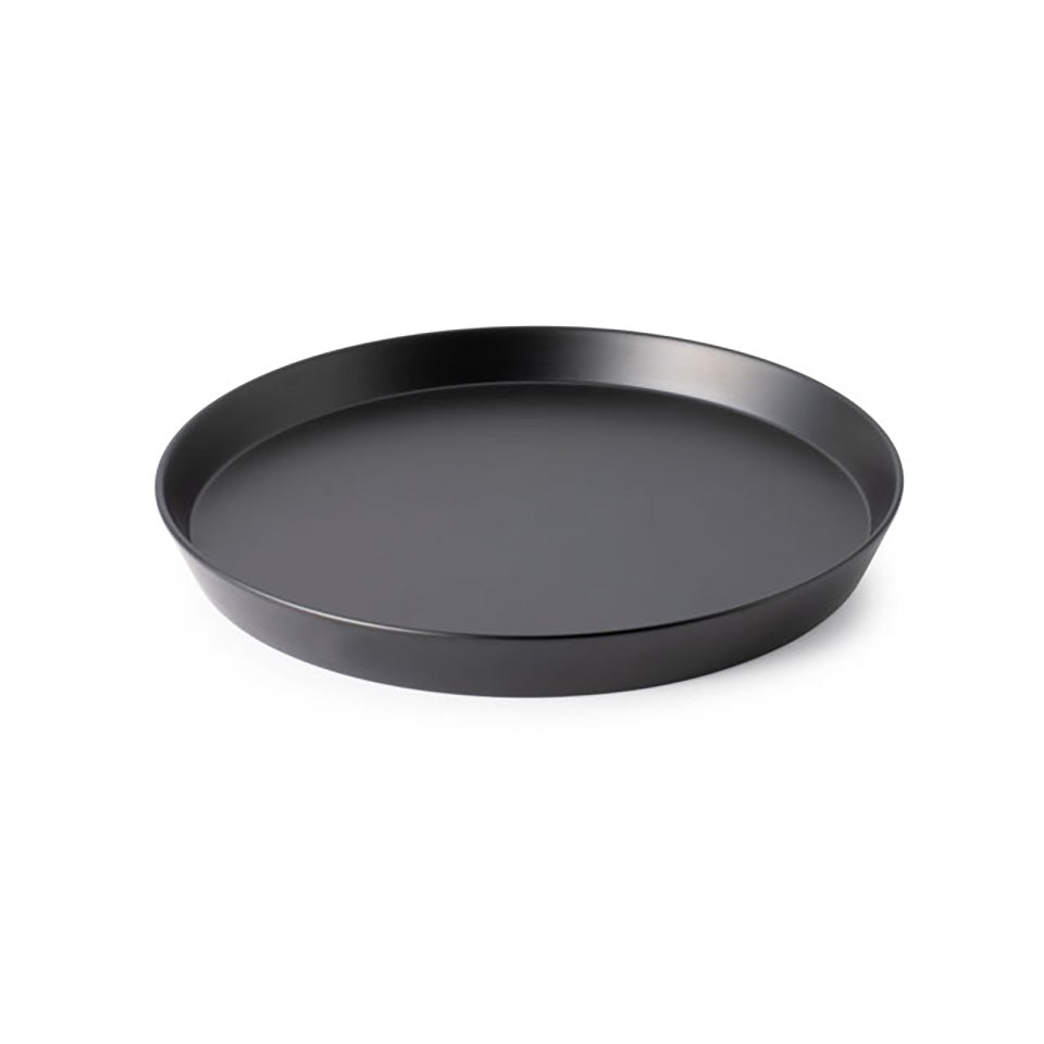 おしゃれな平皿 ブラック S M L 黒 真塗 越前硬漆 漆器 和食器 食洗機可