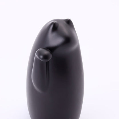 おしゃれな招き猫 2個セット 桐箱入り SETOMANEKI