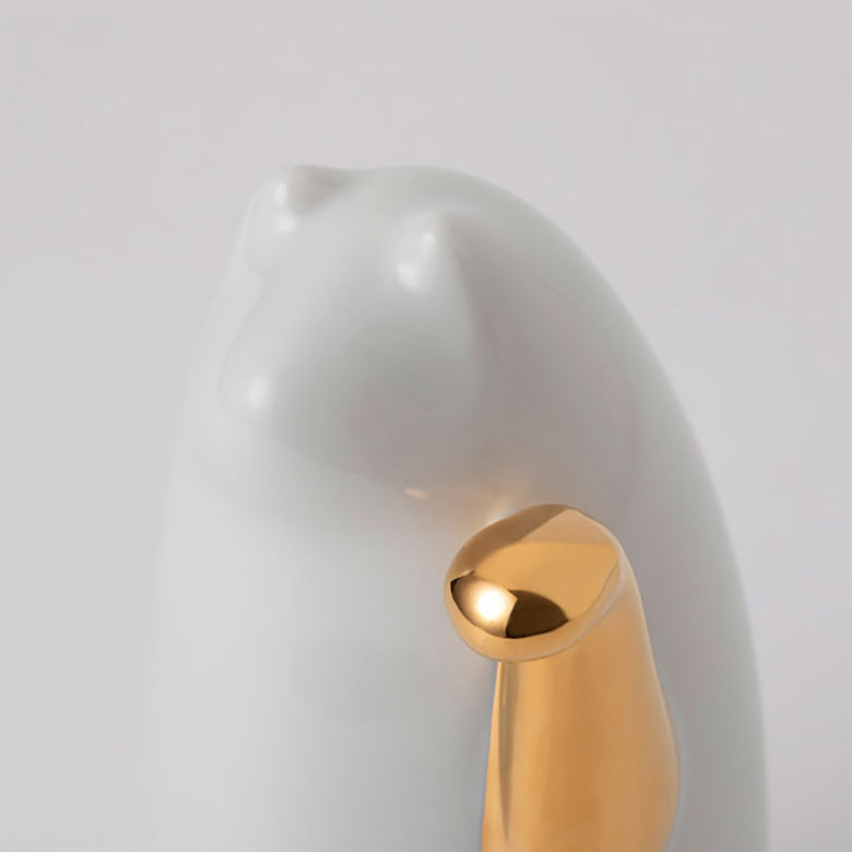 おしゃれな招き猫 2個セット 桐箱入り SETOMANEKI