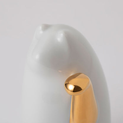 おしゃれな招き猫 2個セット 桐箱入り SETOMANEKI