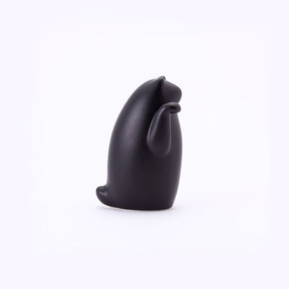 おしゃれな招き猫 2個セット 桐箱入り SETOMANEKI