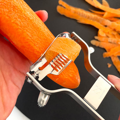 刃が変えられる 2WAY ピーラー Flappy ステンレス 燕三条 皮むき器 スライサー 日本製 シゲル工業