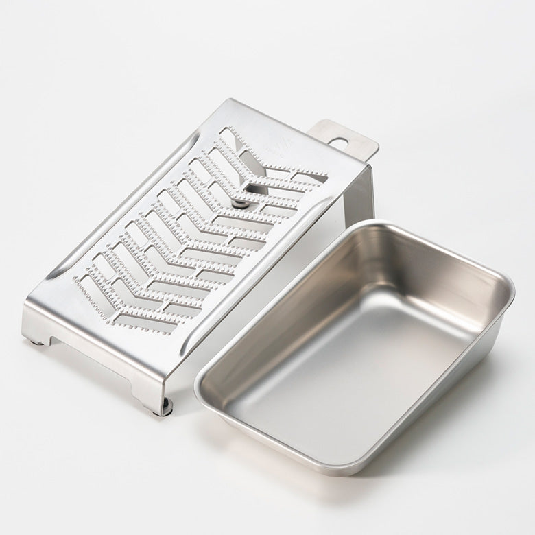 大根おろしがシャキシャキに おろし器 17° ジュウナナド シゲル工業