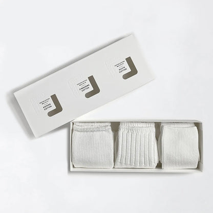 希少コットン ソックス 3足組 ギフトボックス入り SOUKI