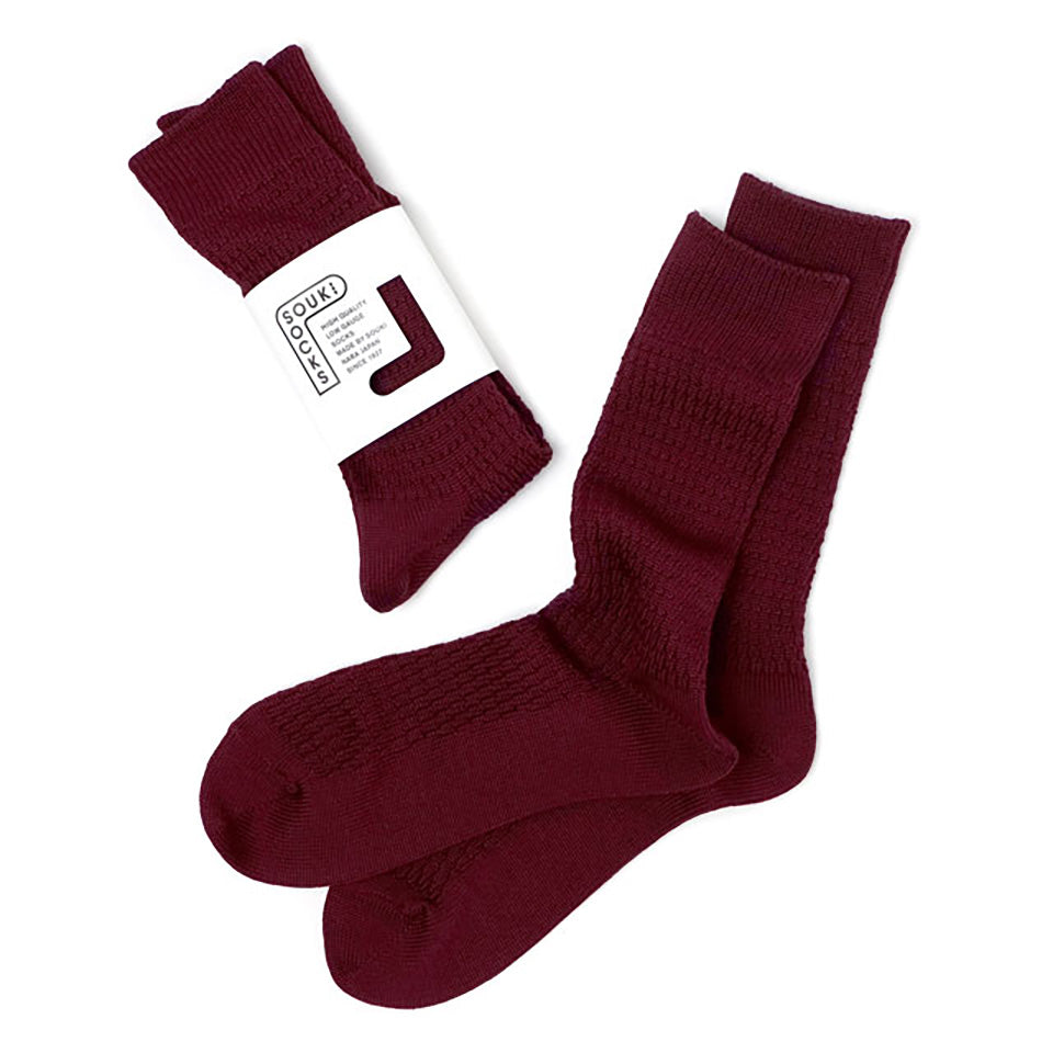 シルクのソックス 靴下 レディース メンズ SOUKI SOCKS Tone