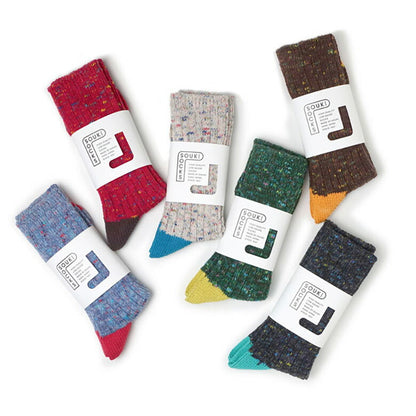 奈良の靴下屋さんのあったかソックス SOUKI JAZZY アップサイクル ウール