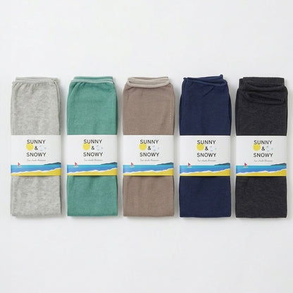 奈良の靴下屋さんが作った 綿のひんやりUV アームカバー ショート / ロング SOUKI