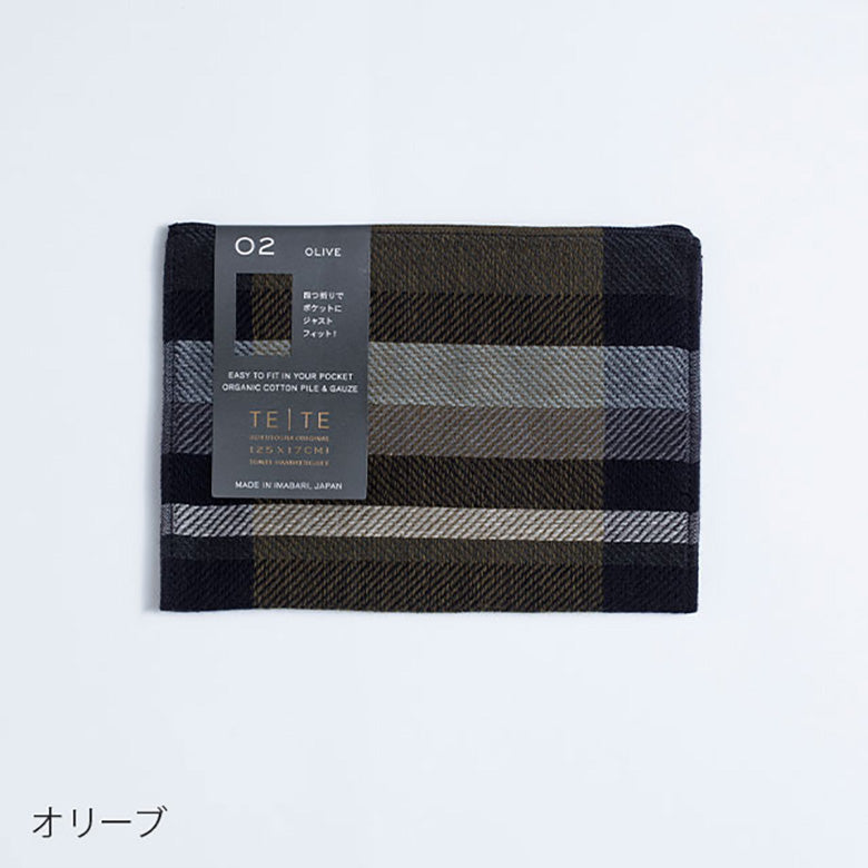 今治タオルハンカチ TETE スマホサイズ メンズ 父の日 ホワイトデー