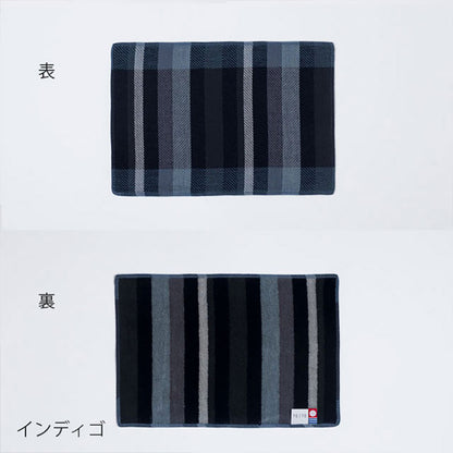 タオルソムリエが作った 今治タオル ハンカチ メンズ TETE ブラック