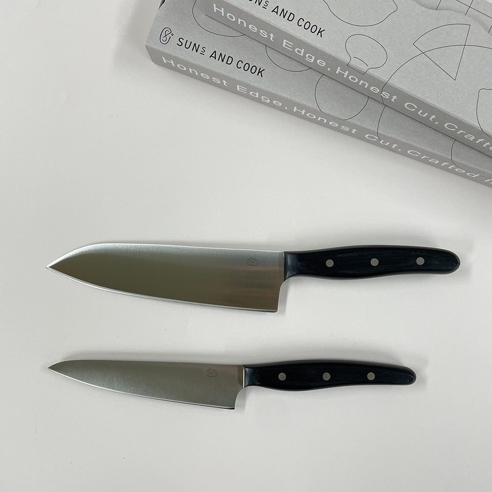 まっすぐな包丁 ペティナイフ SUNS AND COOK 日本製 ギフト 母の日