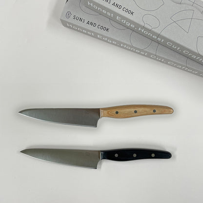 まっすぐな包丁 ペティナイフ SUNS AND COOK
