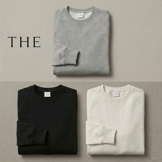 JAXAの技術を応用 スウェット クルーネック プルオーバー THE Sweat Crew neck Pullover
