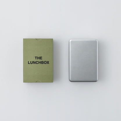 THE LUNCH BOX 375ml シンプルなアルミ製の弁当箱 保存容器