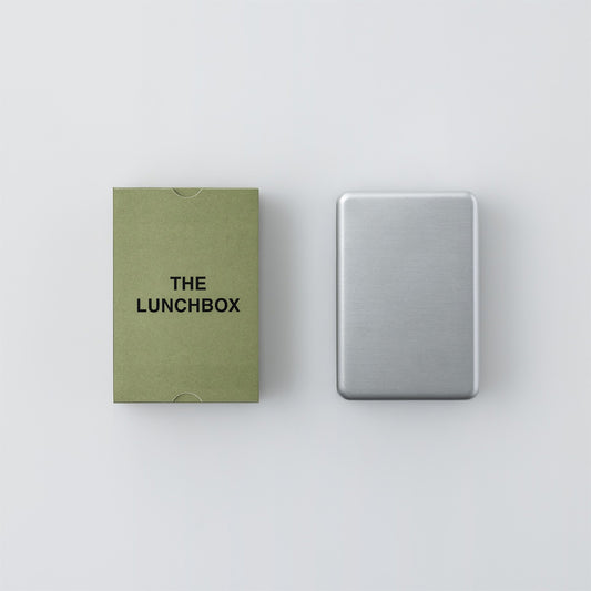 THE LUNCH BOX 375ml シンプルなアルミ製の弁当箱 保存容器
